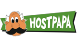 Hostpapa logo - Supports Let's Encrypt Free SSL.