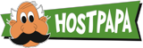 Hostpapa logo - Supports Let's Encrypt Free SSL.